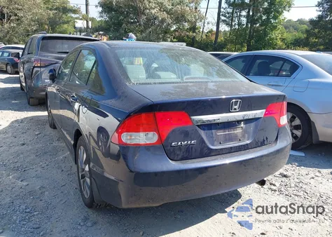 2010 Honda Civic Ex z USA, uszkodzony, nr VIN 19XFA1F86AE027738